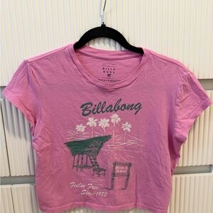 Billabong Pink Short Sleeve Tee